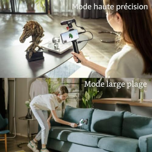 Creality 3D Scanner CR-Scan Ferret - Détails des composants, connecteurs et fonctionnalités