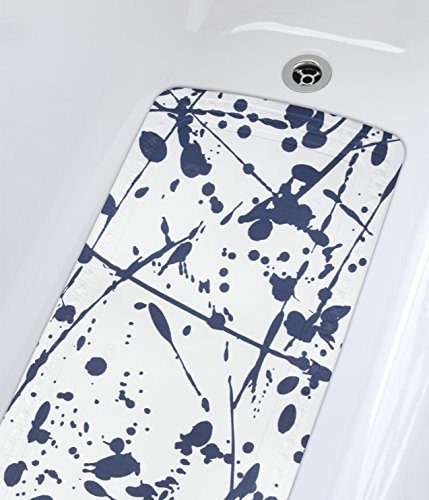 Spirella 10.19245 Bathmat Bang Blue, Bath Mat, Plastic, blue, 71 x 36 cm