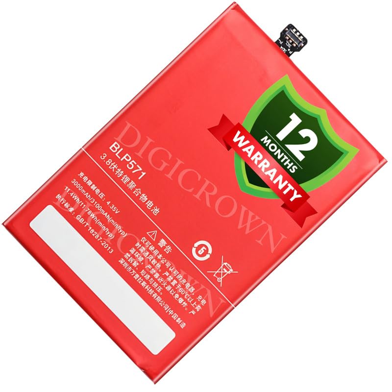 Image of Original BLP571 Battery Compatible for OnePlus 1 | OnePlus One (A0001) - (3100mAh) - 1 Year Warranty DF7