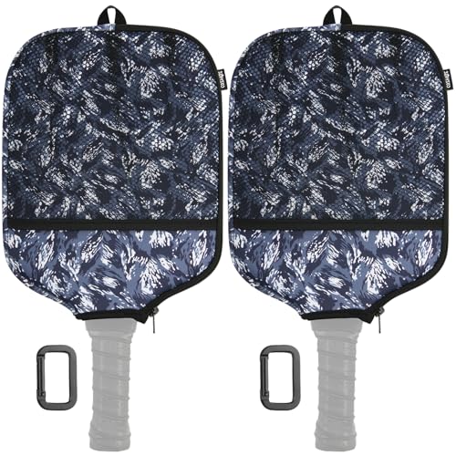Housse pour raquette de pickleball avec crochet de clôture Cosmos lot de 2 protections