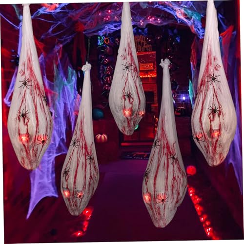 Décoration de crâne d'Halloween suspendu : résolvez le manque de frissons