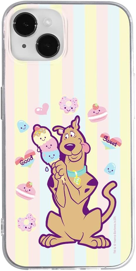 ERT GROUP Mobile Phone case for iPhone 14 Plus Original and Officially Licensed Scooby Doo Pattern 004 optimally adapted to The Shape of The Mobile Phone, case Made of TPU