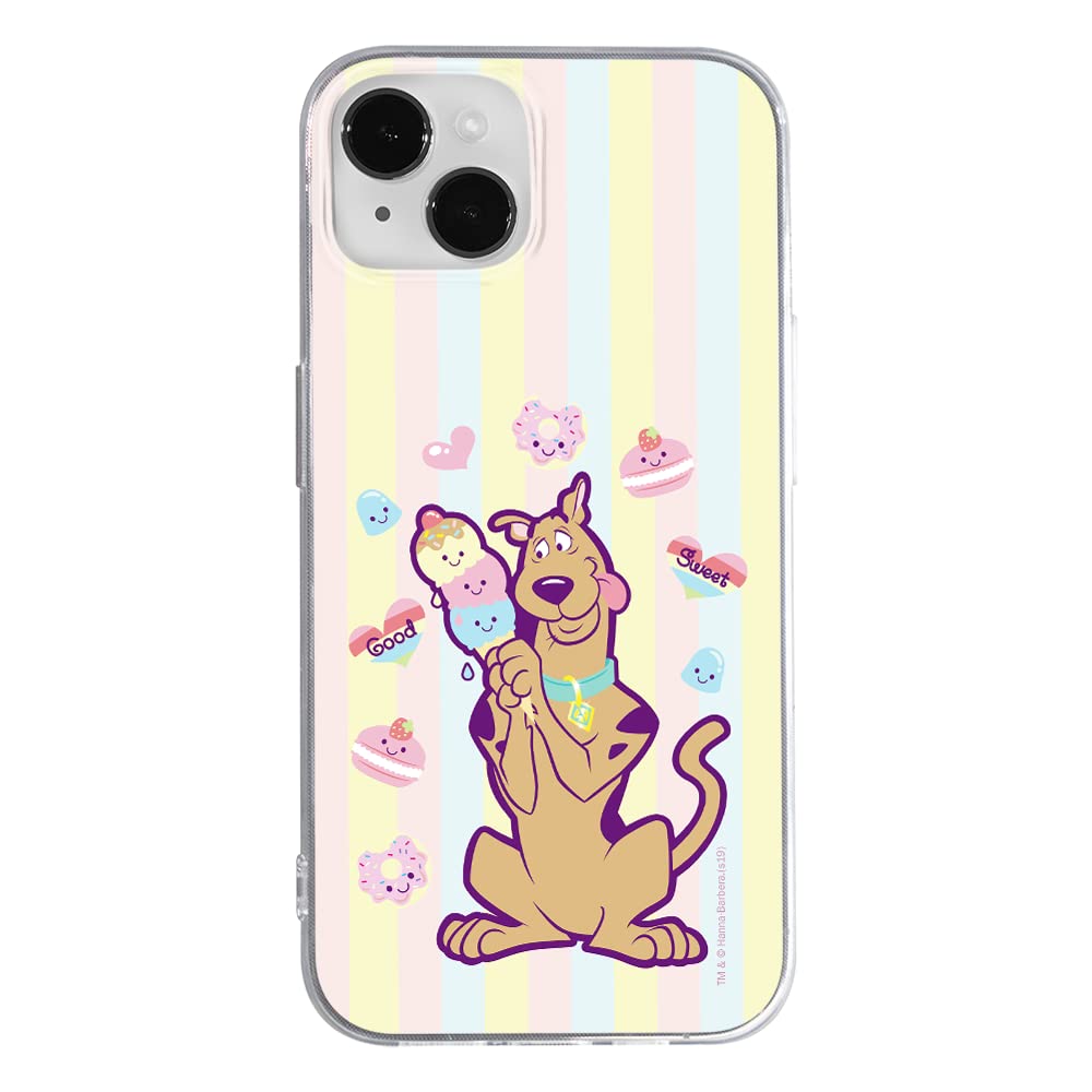 ERT GROUP Mobile Phone case for iPhone 14 Plus Original and Officially Licensed Scooby Doo Pattern 004 optimally adapted to The Shape of The Mobile Phone, case Made of TPU