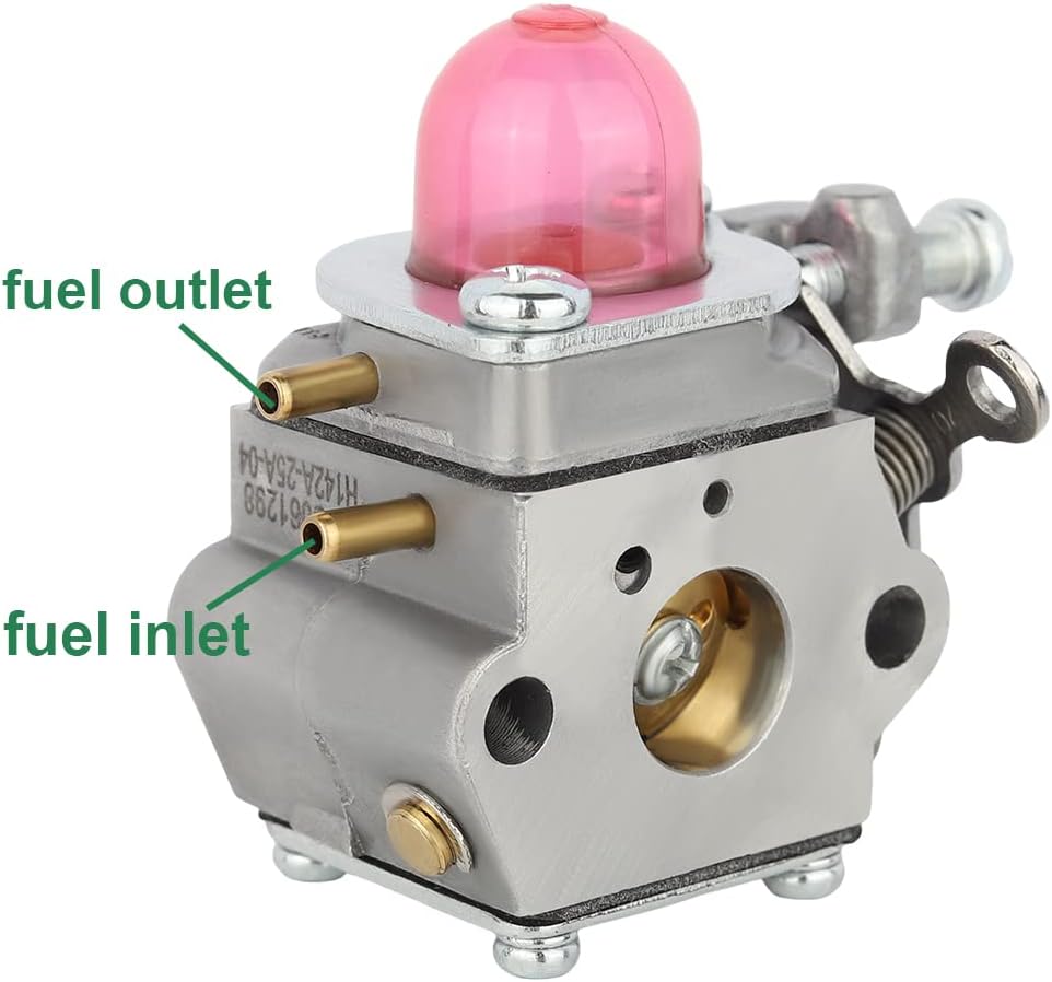 Dalom BC280 Carburetor w/Fuel Filter Primer Bulb Compatible with BC210 CC212 CS202 SS270 Trimmer Weed Eater Y25 Y60 Y2500 Y2550EC Y2700EC Y2900EC Brushcutter YM21CS YM71SS