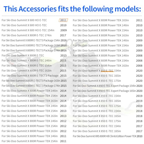 Grattoir glace ressort Ski-Doo Summit contre surchauffe moteur