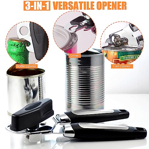 Hriymtd Apriscatole Manuale 3 in 1 Acciaio