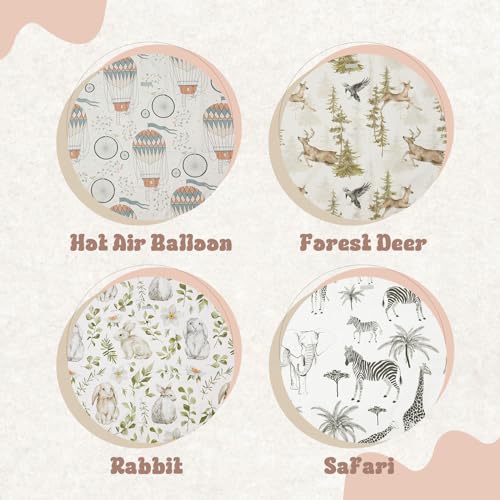 Image of Insular Baby Splat Mat for Under High Chair /Arts /Crafts, Anti Slip and Waterproof Splash Mat for Floor, Portable Picnic Mat, 51x51 Inch, Safari
