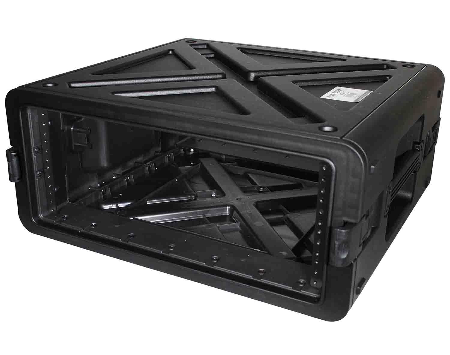 Prox XM-4U VaultX 4U Rack Air-Tight Estuche ABS Sellado al Agua, Negro, Talla única, Estuches, Black, Talla única, Estuches