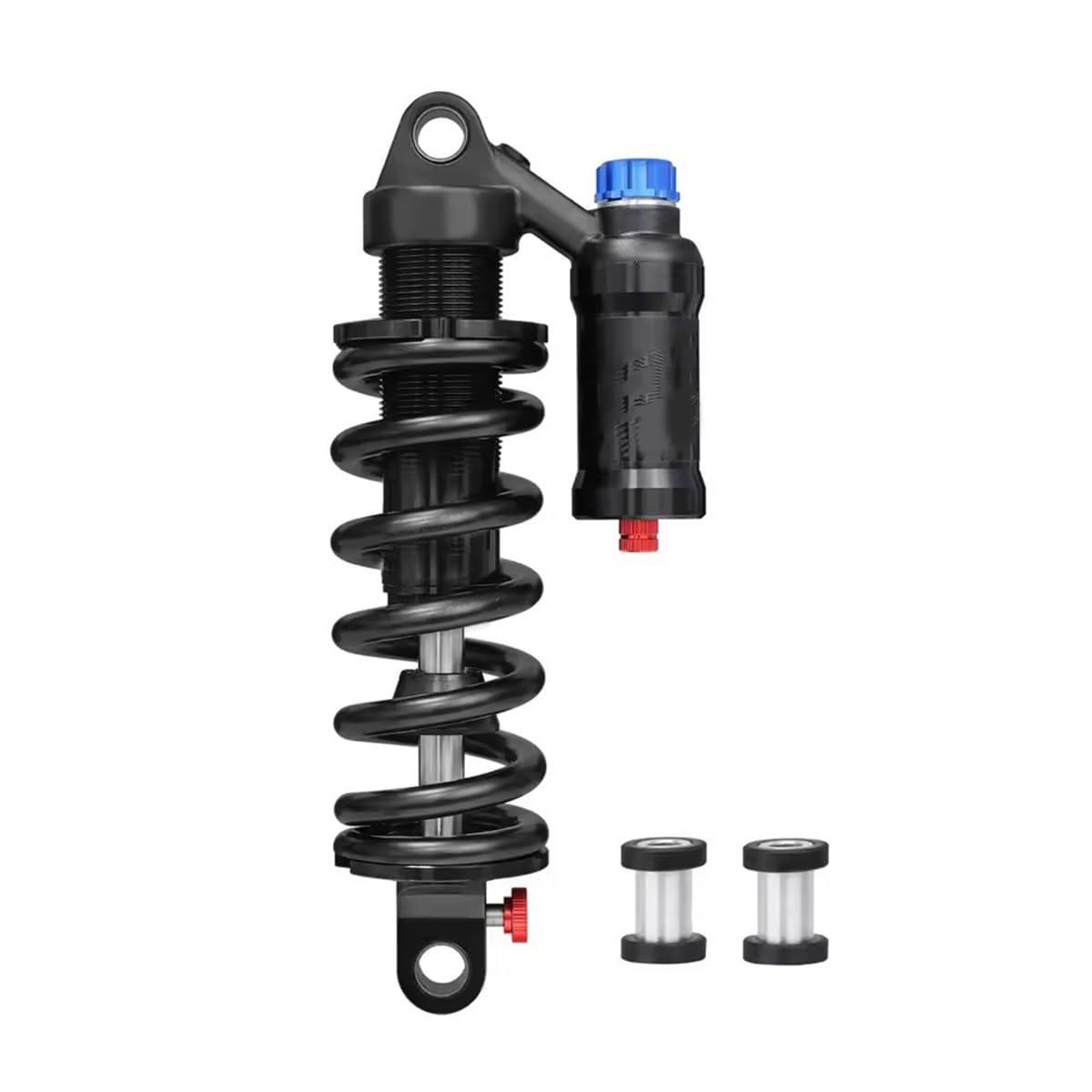 Amortiguador trasero para bicicleta de 550 libras, 210 mm, amortiguación de rebote para bicicleta/MTB/Scoters/EBike resorte de suspensión
