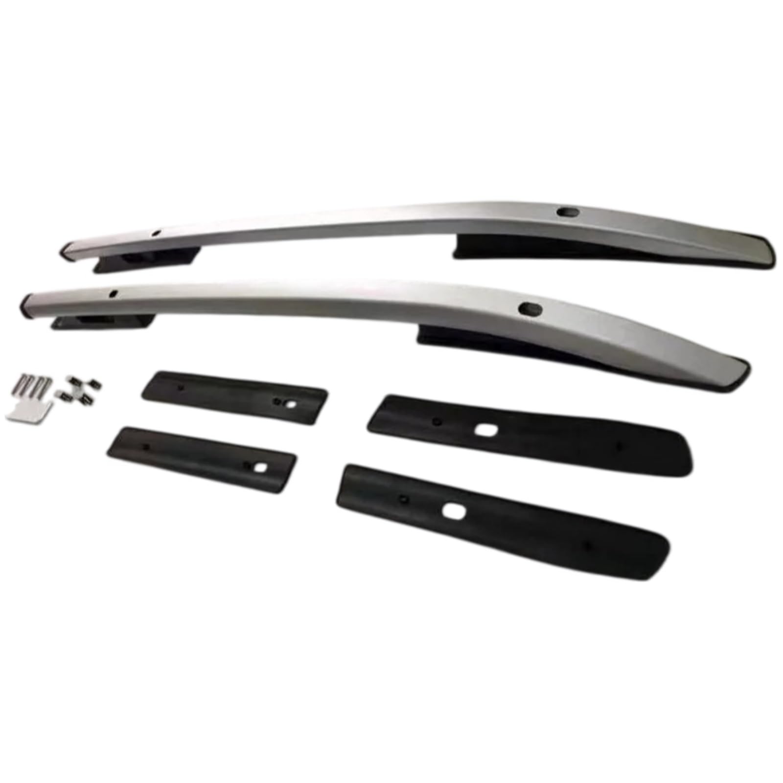 Bagażnik dachowy Pasuje Do Mitsubishi Triton L200 2007-2022 Bagażnik Dachowy Bagażnik Dachowy Części Samochodowe Zewnętrzne Ogólny bagażnik dachowy(Silver)