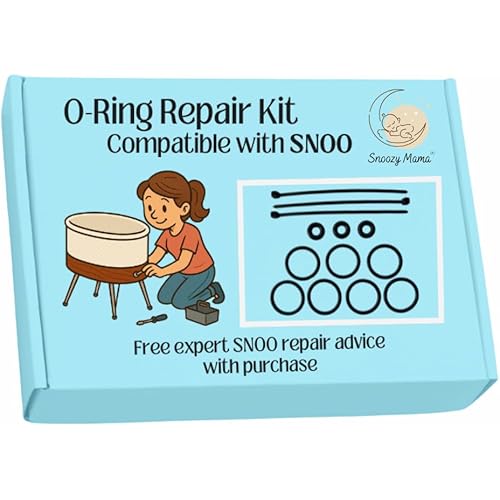 O-Rings Repair Kit for SNOO Smart Sleeper Bassinet - Free Snoo Repair Support with Purchase | Snoozy Mama - Your Leading Expert in SNOO Repairs (Orings Repair Kit)