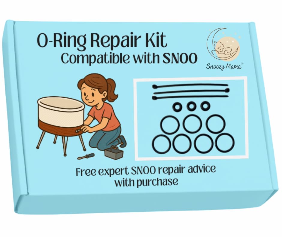 O-Rings Repair Kit for SNOO Smart Sleeper Bassinet - Free Snoo Repair Support with Purchase | Snoozy Mama - Your Leading Expert in SNOO Repairs (Orings Repair Kit)