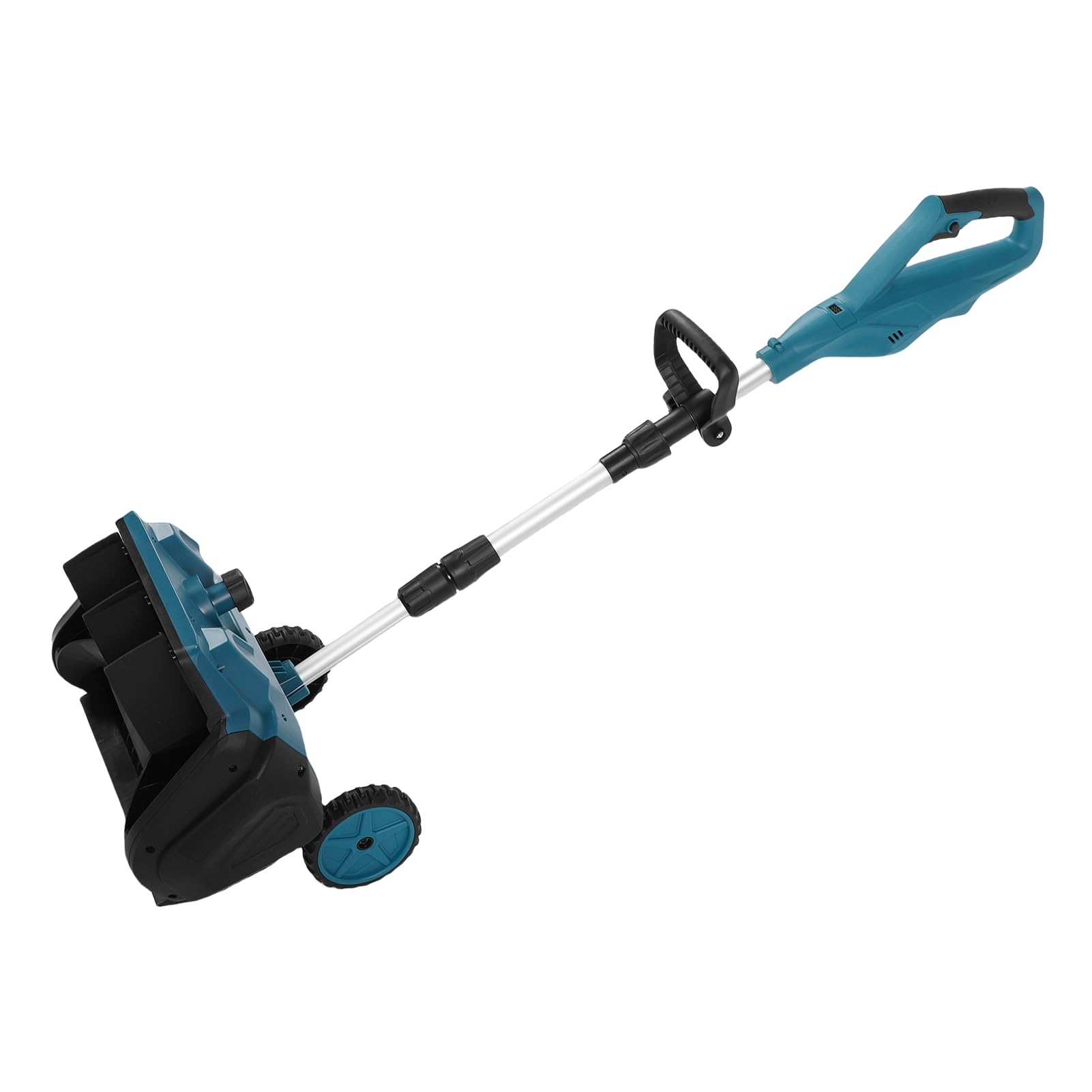 Hyuduo Pala de Nieve Inalámbrica, Construcción Liviana, Ancho de Limpieza de 16 Pulgadas, Ajuste de 3 Direcciones, Lanzador de Nieve con Batería, Ideal para Propietarios de Viviendas y Almacenamiento