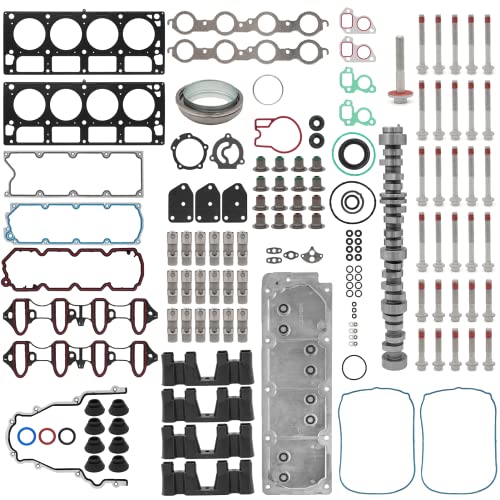 Laweta Non Afm Dod Replacement Kit With Camshaft Lifter Head Gasket Bolts Fit For 2005-2014 Silverado Avalanche Suburban Sierra Yukon Buick 5.3L Replace Afm Dod Disable Kit #TOP1