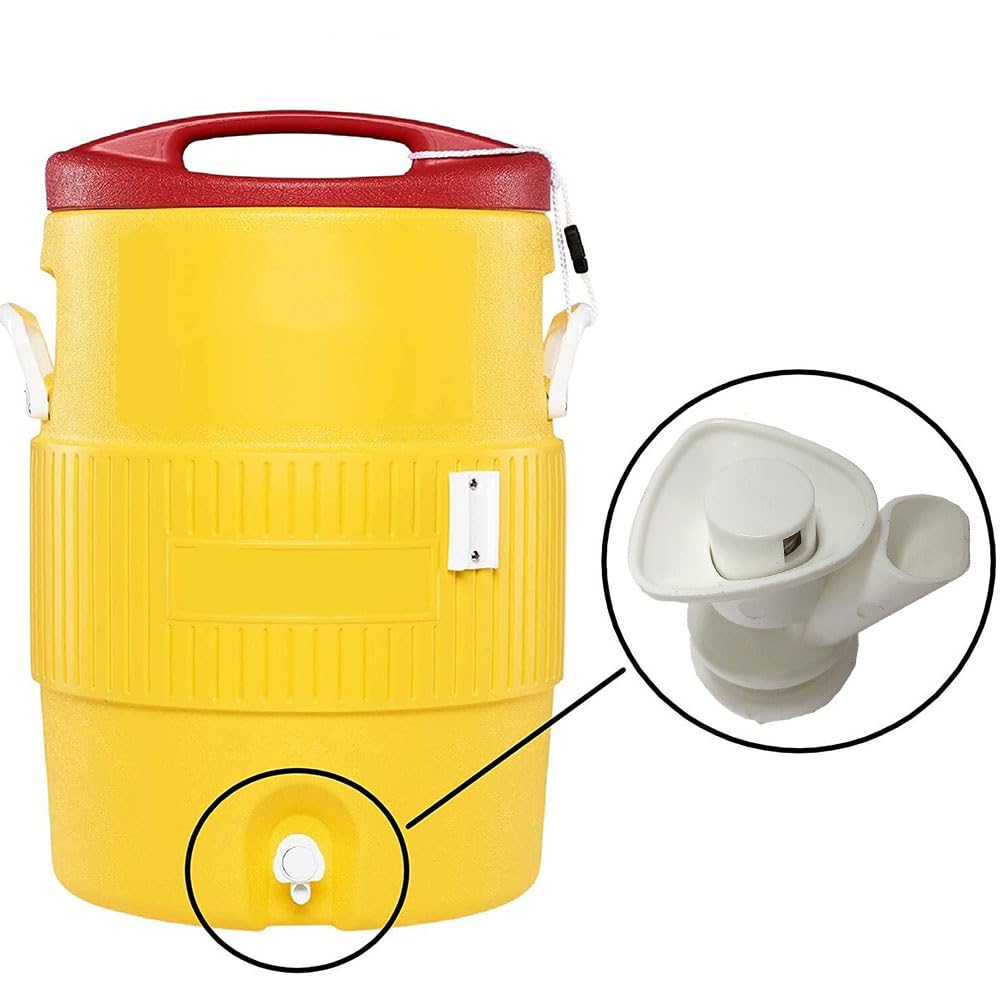 2x Knopf-Ausgießer Für Picknick-Kühler & Getränketanks – Lebensmittelecht, Loch-Ø 15–22 Mm