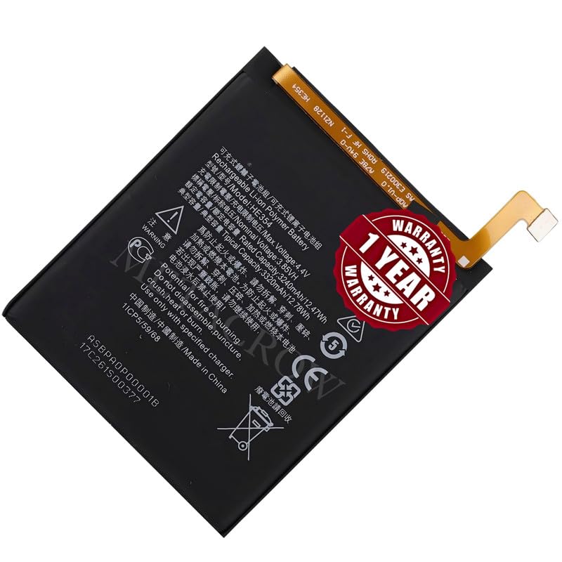 Image of Original HE354 Battery Compatible for Nokia 9 PureView (TA-1082, TA-1087, TA-1094) - (3320mAh) - 1 Year Warranty JK1