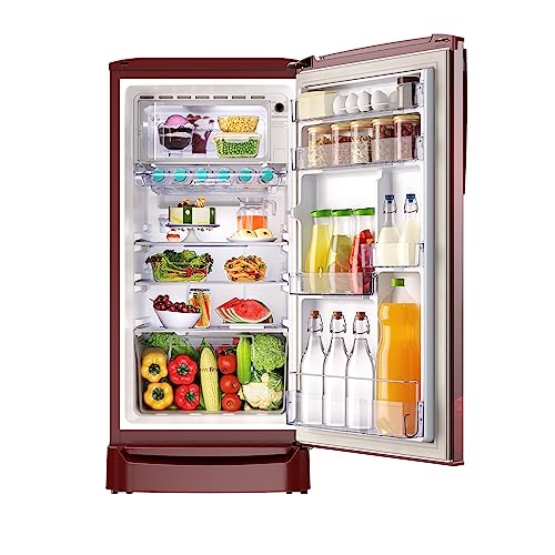 Image of Godrej 180 L 3 Star Direct Cool Turbo Cooling Technology With Upto 24 Days farm Freshness Single Door Refrigerator (RD ERIOPLS 205C THF AZ WN, Azure Wine)