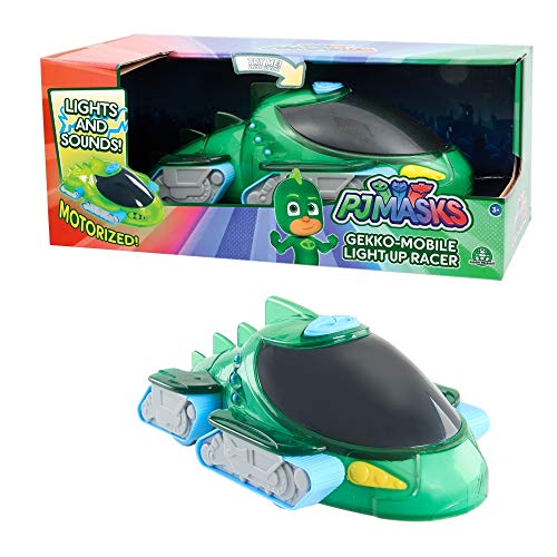 Preisvergleich Produktbild Giochi Preziosi Italy - Pj Masks Veicolo Light Up Racers Gecomobile