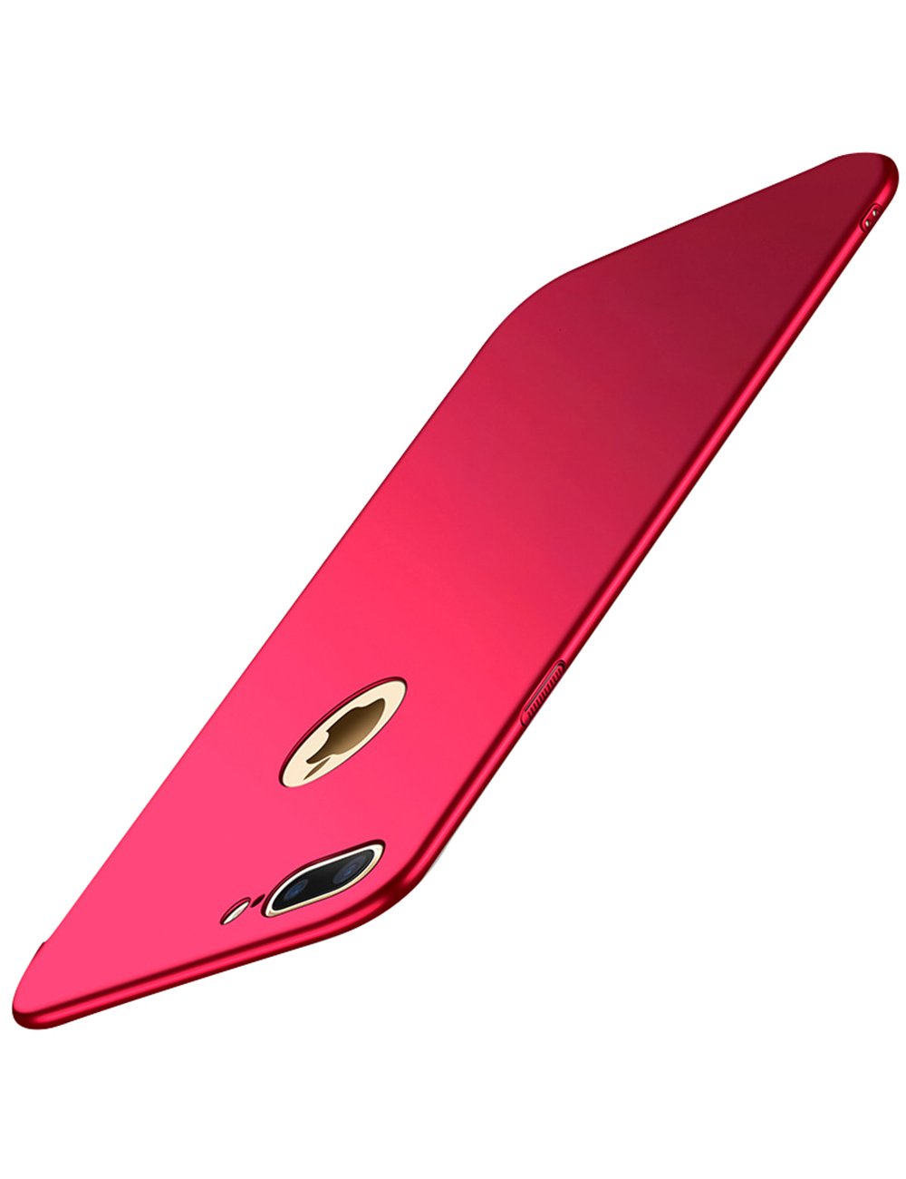 Meweri Case Compatible with iPhone 7 Plus Case, iPhone 7 Case Slim Anti-Scratch Hard PC Phone Case for iPhone 7 (iPhone 7 Plus, Red)