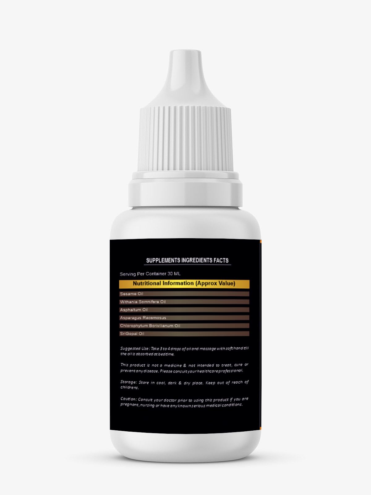 NKB Kama Sutra Gold Natural & effective Massage Oil For Men | Ingredients Like Shilajit & Ashwagandha 30 ML 1