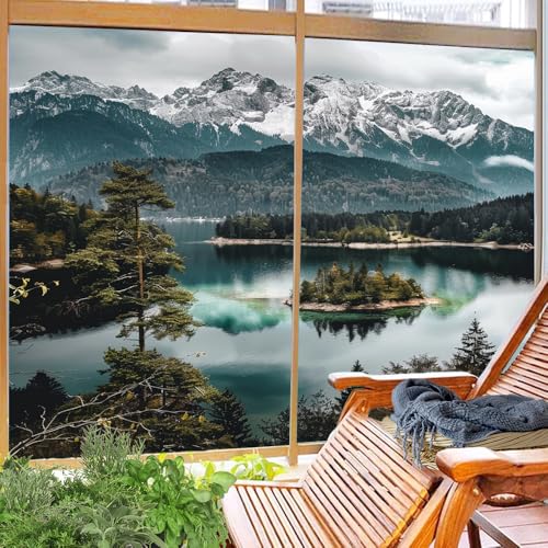 Vinilo decorativo para ventana 27.6x39.4 pulgadas x2 piezas miniatura 6