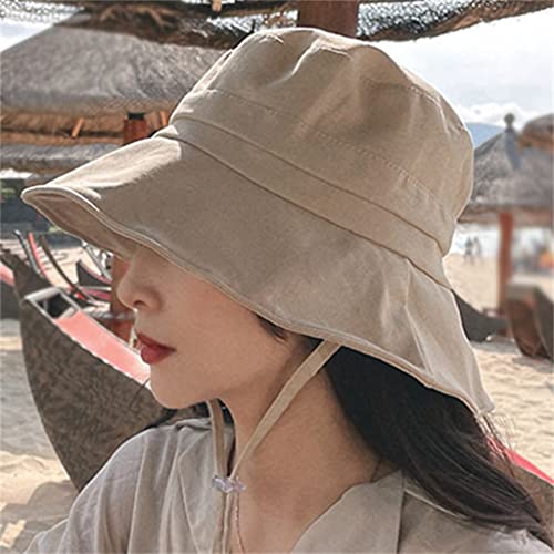 Chapeau de soleil couvrant le visage pour éviter la chaleur