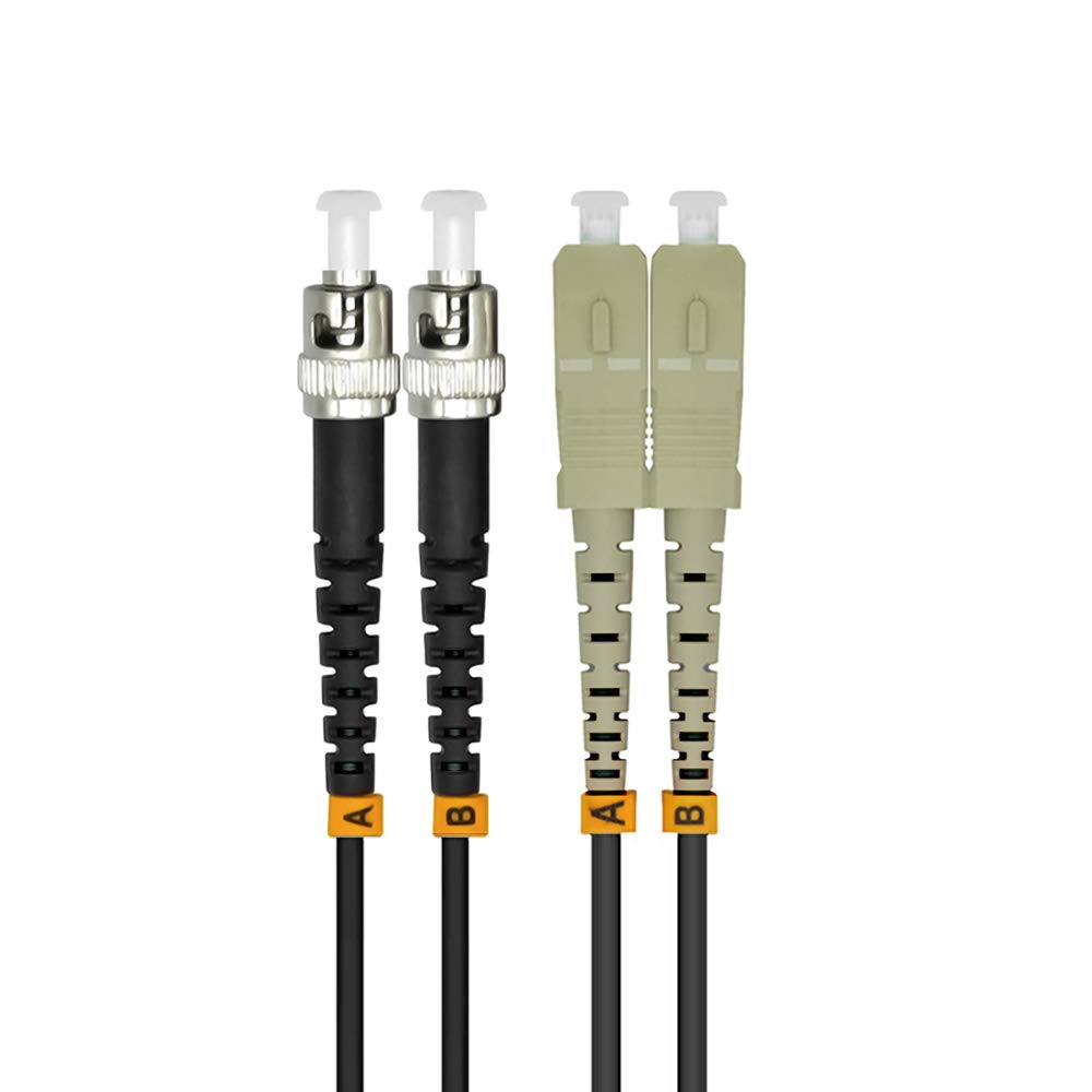 Câble de fibre optique multimode SC vers ST blindé extérieur Duplex 50/125 OM2 300 m SC-ST