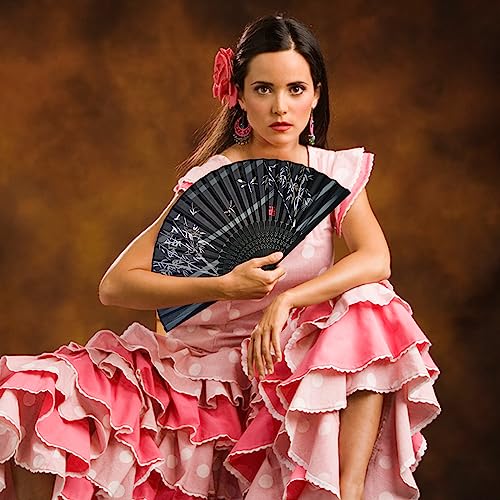 CaiTang 6 Pezzi Ventagli Pieghevoli da Donna