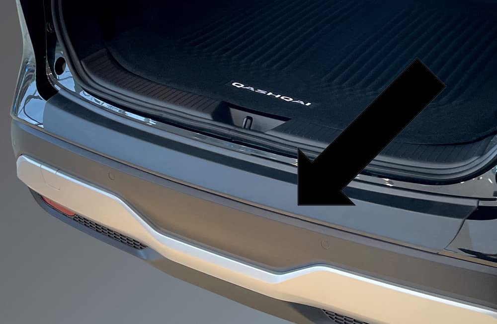 RGM - Protector de borde de carga ABS negro compatible con Nissan Qashqai 3ª generación tipo J12 a partir de 02.2021 RBP1362