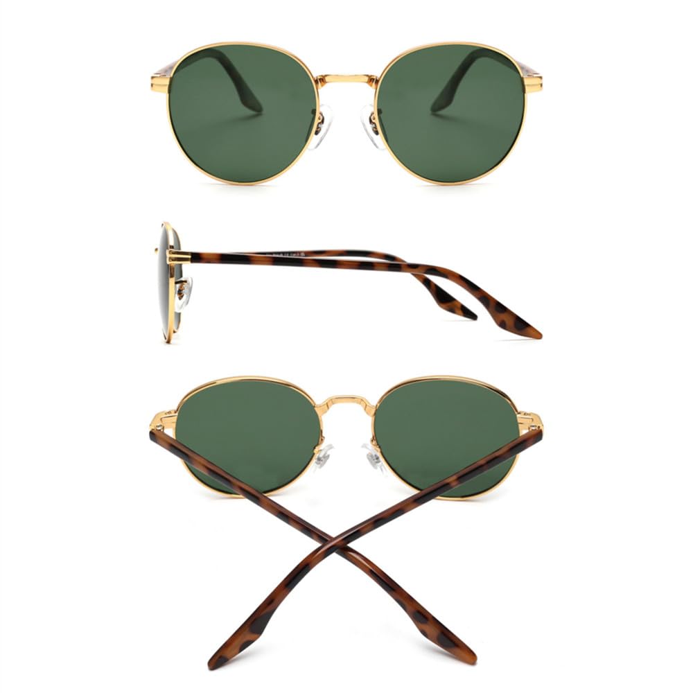 UV400 Vintage Schwarze Sonnenbrille Herren Polarisierte Sonnenbrille Fahren Sonnenbrille Für Männer Frauen Männlich