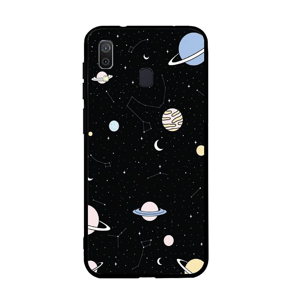Solimo Silicone Designer Series Uv Printed Soft & Flexible Mobile Cover for Samsung Galaxy A30 - D119, Basic Case, Multi-Coloured (B095CZMPD6) Amazon Price History, Amazon Price Tracker