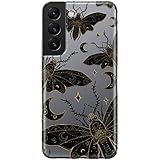 Cavka Phone Case Compatible with Samsung Galaxy S23 Ultra S22 S21 FE 5G S20 Note 20 10 Plus Witchcra