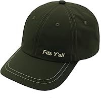 Vista 1 de Fits Y'all Lightweight Performance Cap Sun Protection, Quick Dry with Adjustable Relaxed Fit for Men, Women, and Unisex
