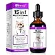 60ML 15 in 1 Multivitamin für Cat, Vitaminpräparat für Cat, Reich an Vitaminen, Nahrungsergänzungen Vitamine Unterstützung für Gelenke, Immunsystem, Haut (60ml)