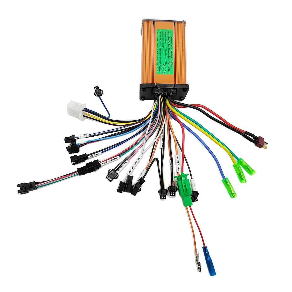 Centralina Monopattino Elettrico Controller brushless for bici elettrica/bicicletta elettrica E-bike E-scooter 24V 36V 48V 60V 250W 350W 10A 12A 13A 15A 18A 20A