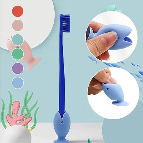 Miniatura 4 de Soporte de tapa de cepillo de dientes de pie, bonita tapa de cepillo de dientes de pie, nuevo protector de cabeza de cepillo de dientes portátil de