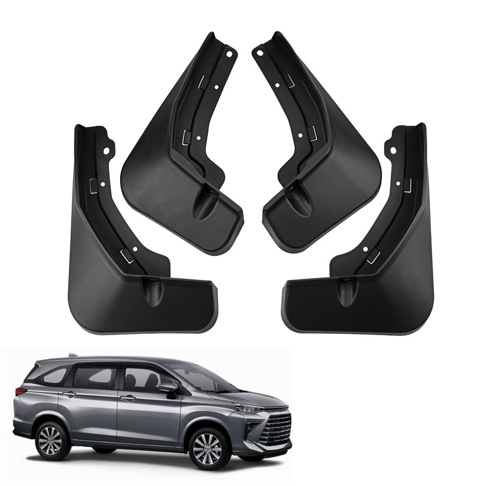 AMHVMU 4pcs Mud Flaps for AVANZA 2012-2021