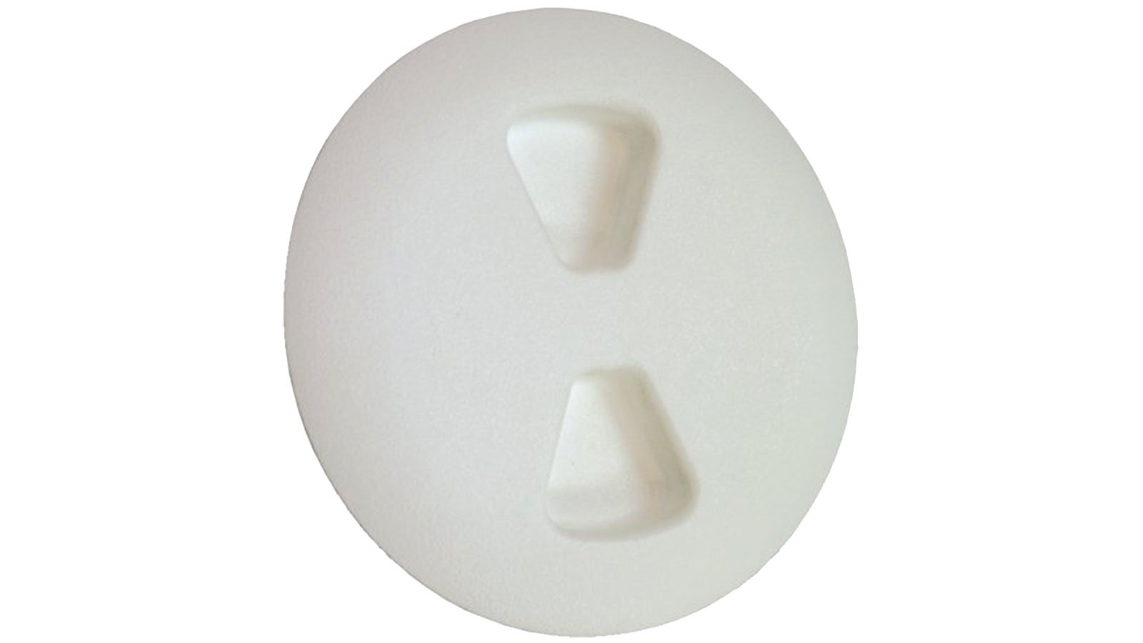 T-H MarineT. H. Marine T-H Marine Boat Hatch Deck Access Plate - Low Profile Round Inspection Hatch Port Hole Cover Plate Includes Textured Waterproof Twist Off Lid - 6", White