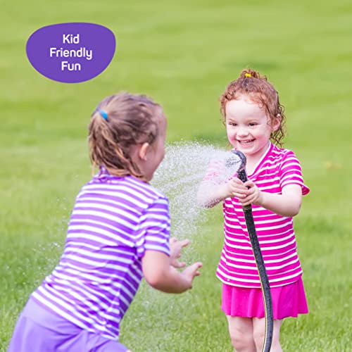 Hose Nozzle [Blue] Heavy Duty Hose Sprayer With 10 Adjustable Watering Patterns - Thumb Control Design, Comfortable Ergonomic Grip, Garden Hose Nozzle For Watering Plants & Lawns. Fun Showers/Cleaning #TOP5