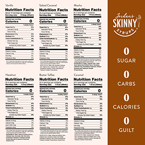 Jordan'S Skinny Mixes Jordan'S Skinny Syrups Sugar Free Coffee Syrup thumb #5