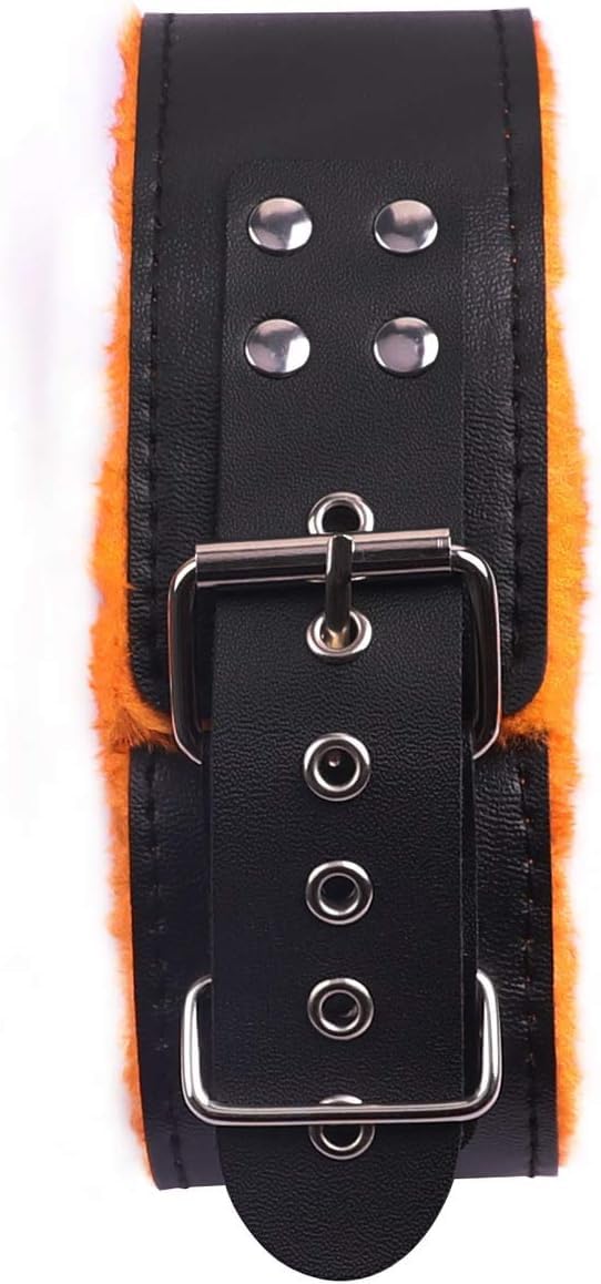 10PCS Juguetes Erótîcôṡ para Parejas Pack Hombres Juegôs Bǒǹdâgê Kît Ṣȅxô Pareja Placer Mujeres Tobillo B`D`S`M Juguetes êróticôs para adultôs Aprovechar Negro y naranja 06D4