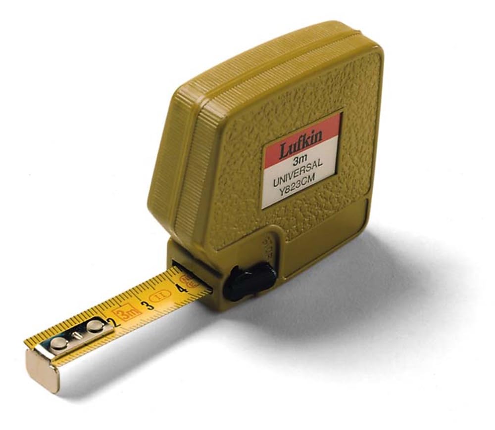 Lufkin Y823CME (T0061182311) Cinta Métrica Universal de 3 m/10 Pies x 13 mm/1/2 Pulgada