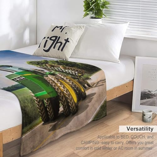 Couverture douce et chaude tracteur pour contrer le froid