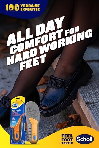 Scholl vložki Gel Activ Work (vel. 38 - 42), 1 par