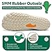 Imagen de SAGUARO Barefoot Zapatillas de Trail Hombre Mujer Zapatos de Deporte Transpirable Antideslizante Calzado Minimalistas Beige 41 EU