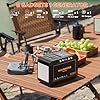 MARBERO Solar Generator 111Wh Portable Power Station with Solar Panel 30W Included Power Bank with AC Outlet 120W Surge for Home Outages Camping Outdoor Adventure Emergency