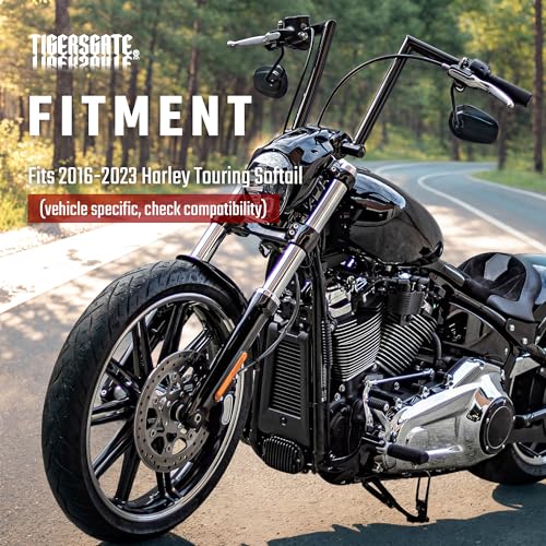 Faisceau rallonge d'accélérateur Harley de 25,4 cm de qualité supérieure