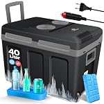 KESSER – KESSER® Kühlbox 40L mit Rollen | Thermo-Elektrische Kühlbox 