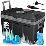 KESSER® Kühlbox 40L mit Rollen | Thermo-Elektrische Kühlbox | KÜHLT und...