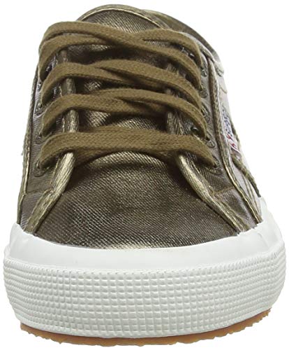 Superga Women's 2750 Cotmetu Sneakers, Brown, 8.5 #TOP1